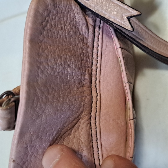 Vintage Juicy Couture wristlet wallet - dusty pebbled pink - Picture 4 of 4